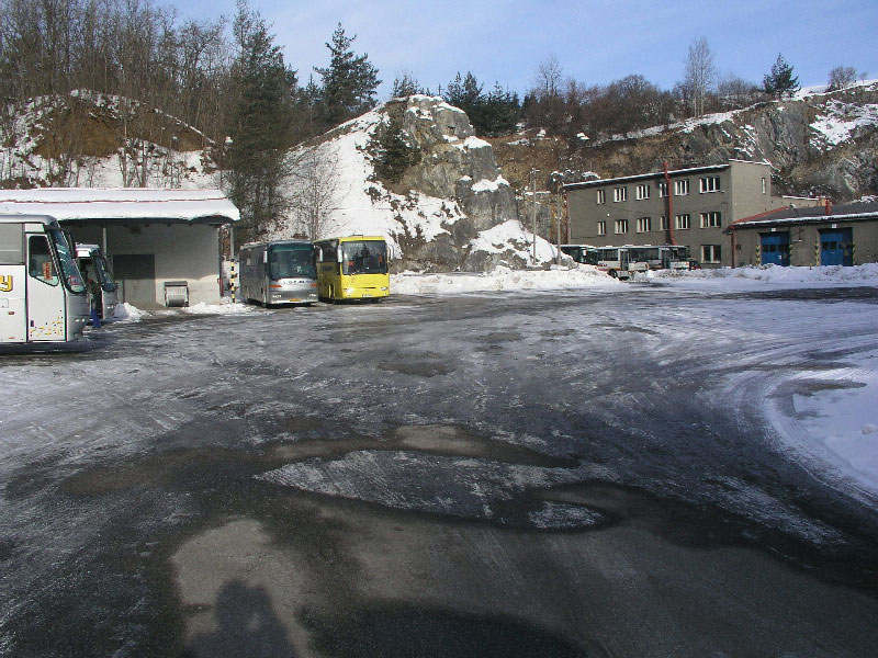 Centrální parkoviště autobusů (P-BUS)