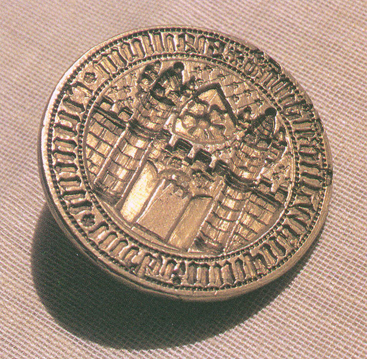 Pečetidlo města Českého Krumlova z roku 1406