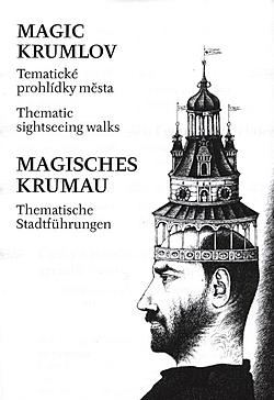 Stanislav Jungwirth, Magische Stadt, Český Krumlov, Visitenkarte 