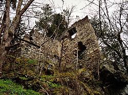 Castle ruin Louzek 