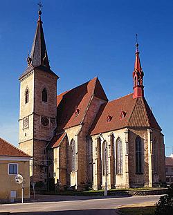3705b Chvalšiny, spätgotishe Kirche, Exterieur, foto Libor Sváček, archive OIS 