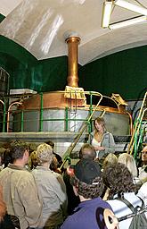 Eggenberg Brewery tour, photo by Lubor Mrázek 