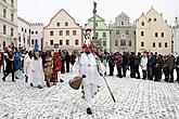 Carnival procession through the town, Český Krumlov 