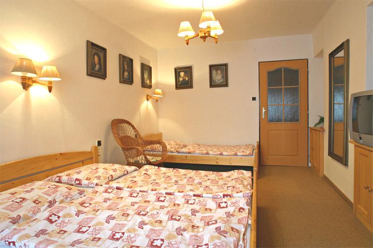 Triple-bed room, 3 + 1, Pension Hana Sladová